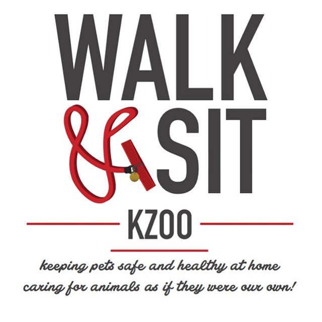 Logo design for the super sweet, caring and thoughtful @megkolaja @walkandsitkzoo #petsitting #kzoo