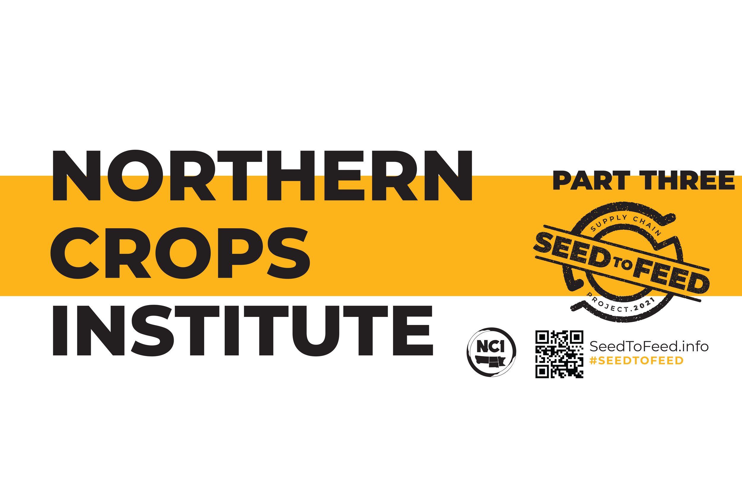 NCI Seed to Feed Series |  Part Three