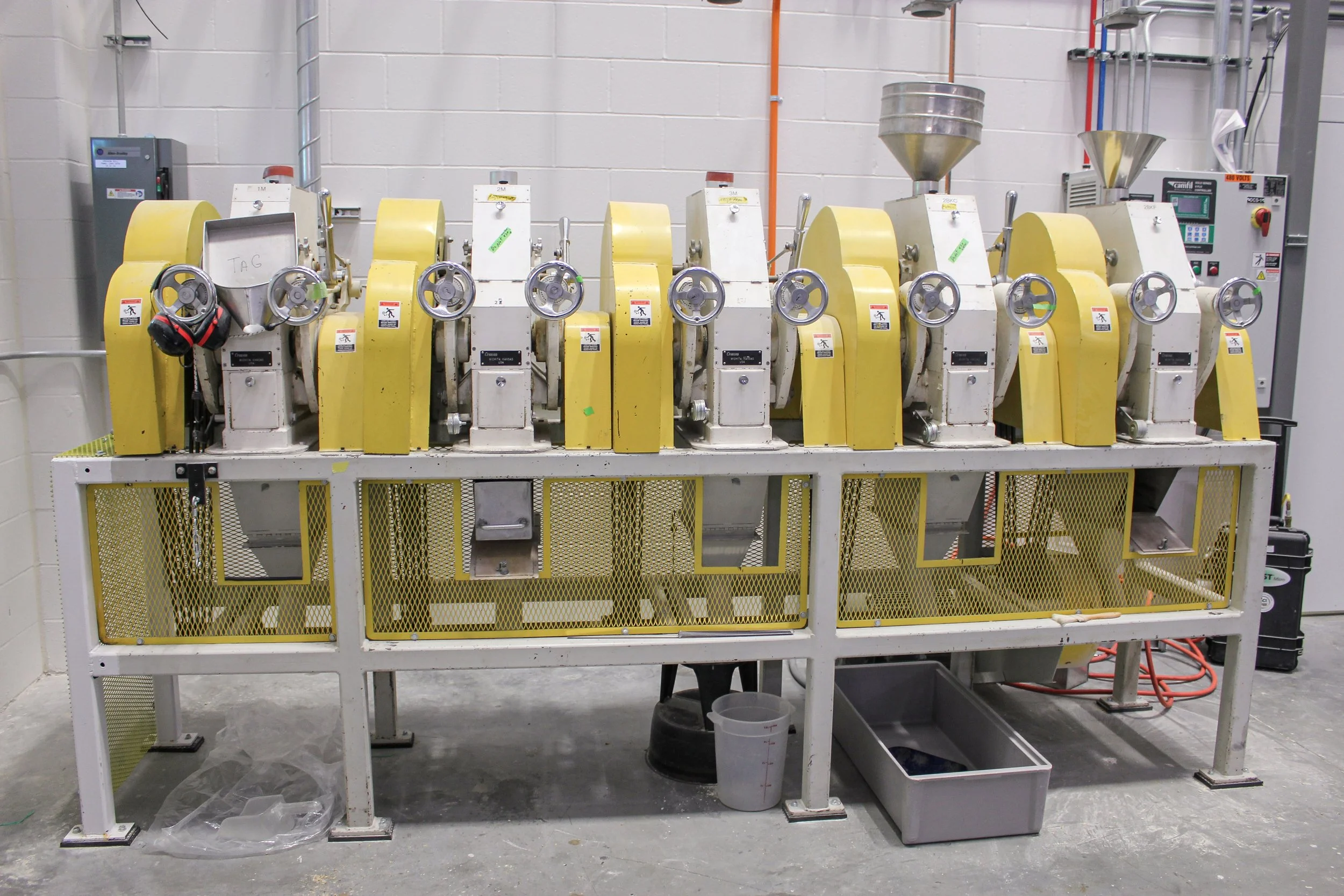 Pilot-Scale Milling Room