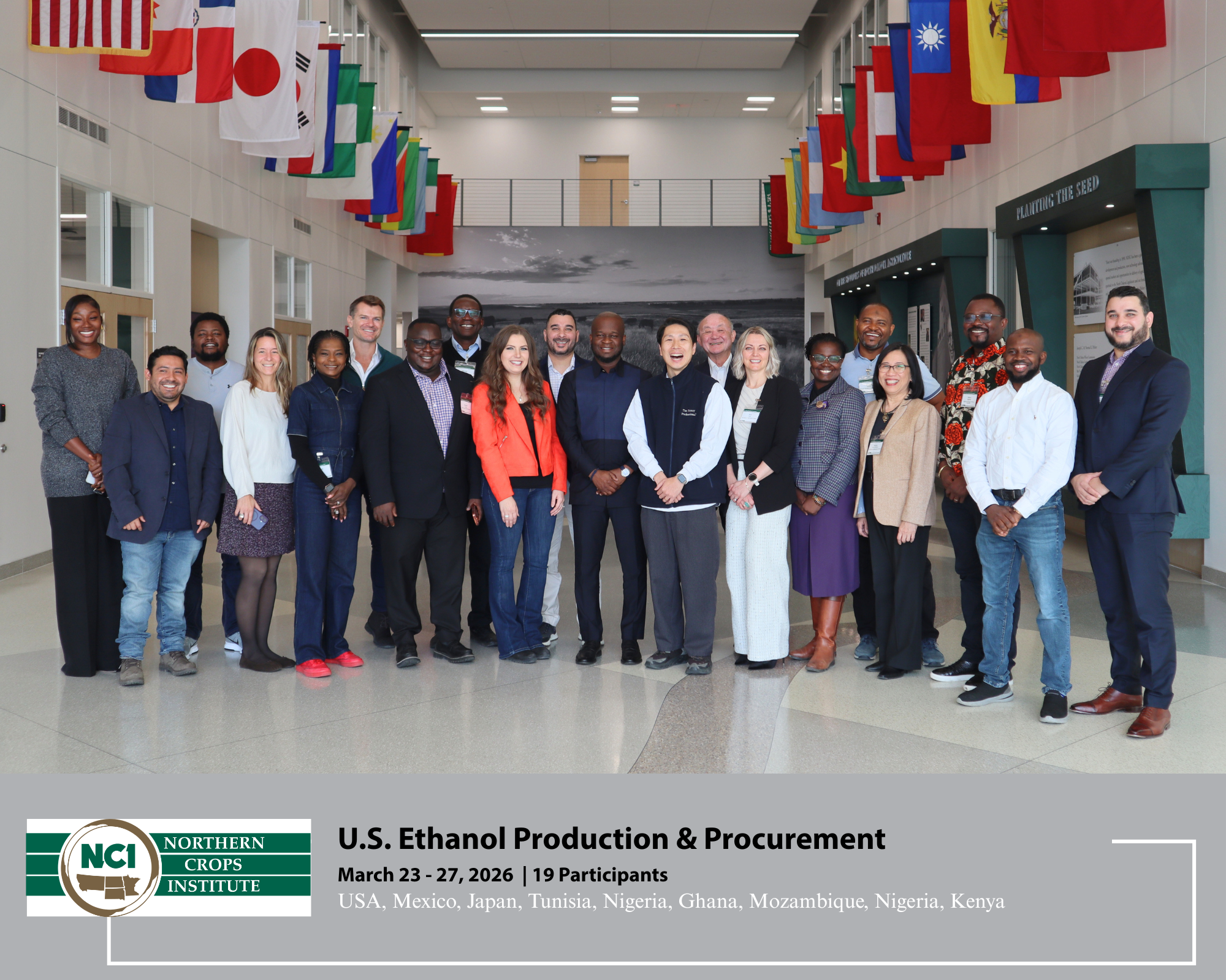 NCI Hosts U.S. Ethanol Production and Procurement Course | March 23–27, 2026 