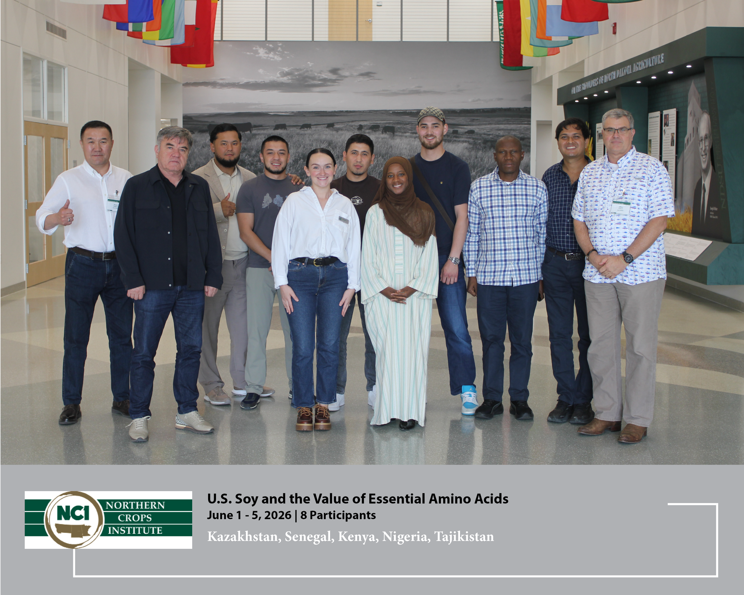 NCI Hosts U.S. Soy and the Value of Essential Amino Acids (EAA) Course |  June 1-5, 2026