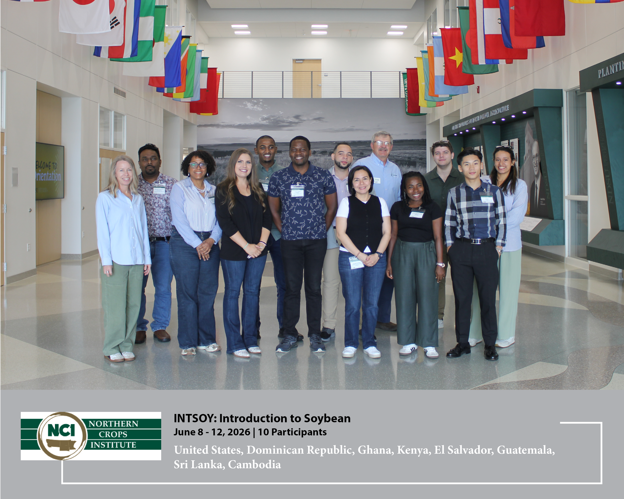 NCI Hosts INTSOY: Introduction to Soybean Course | June 8 - 12, 2026