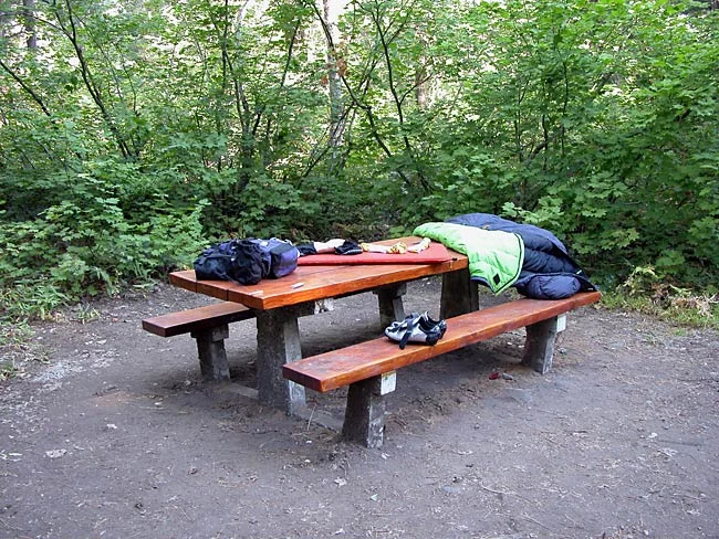 Campground, Chiwaukum, WA, August 1, 2004