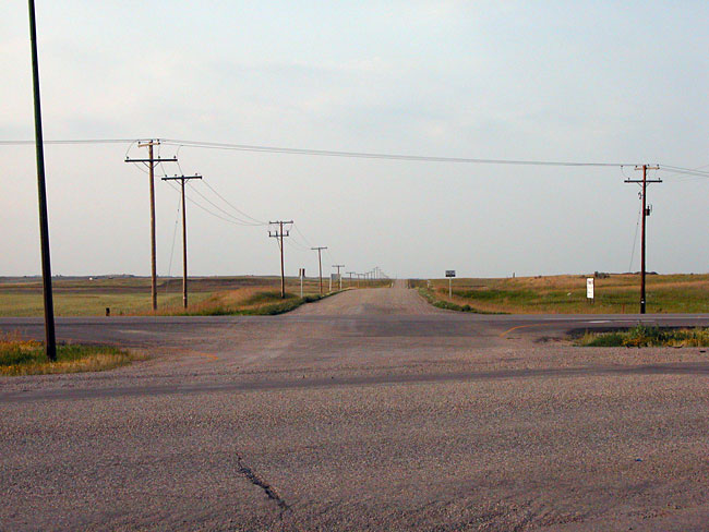 Highway 3, E. of Gull Lake, SK, August 15, 2004