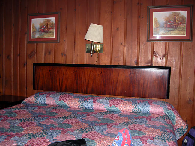 Room 11, Budget Motel, Ravena, NY, September 16, 2004