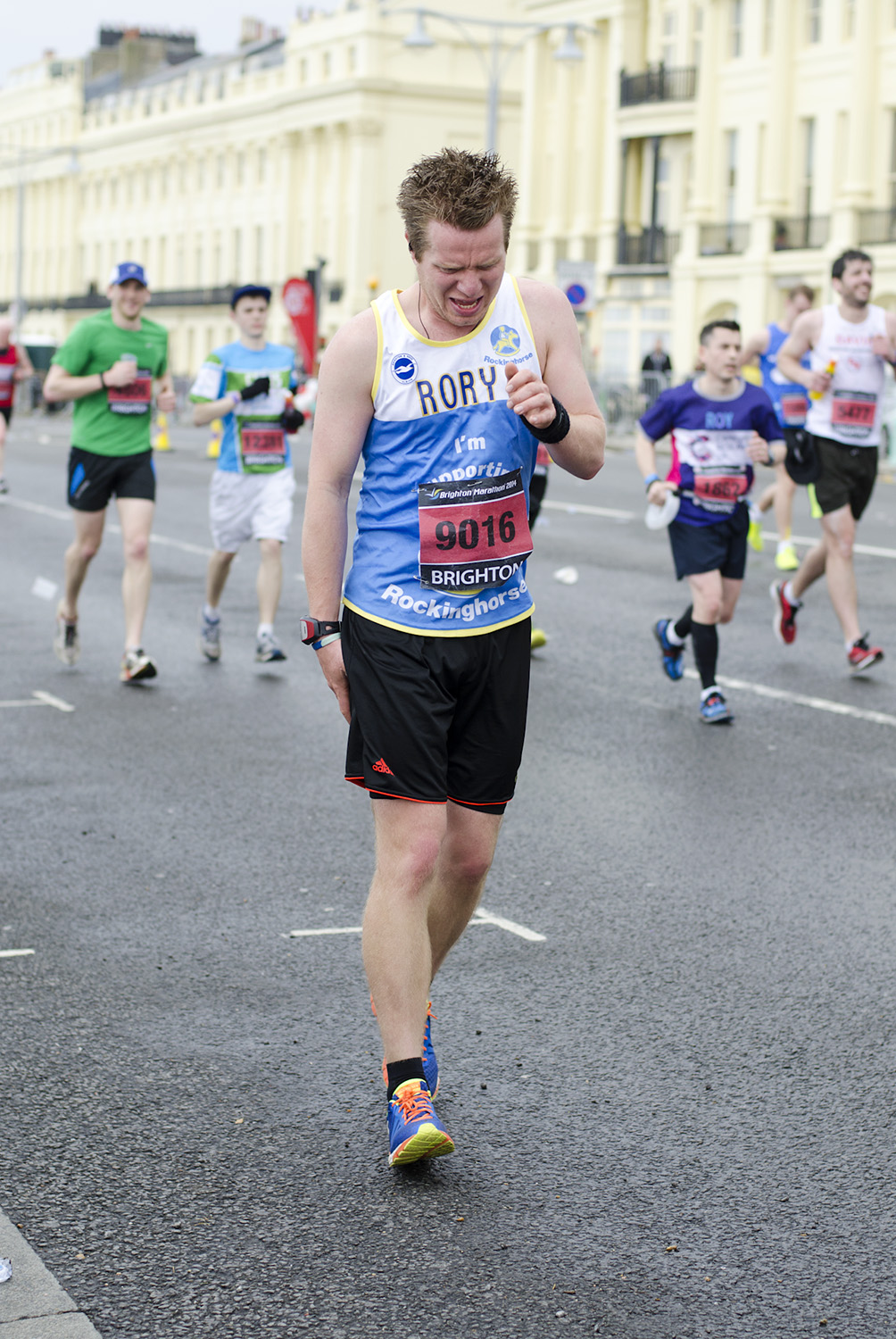  Brighton Marathon 2014 - Mile 24.75 