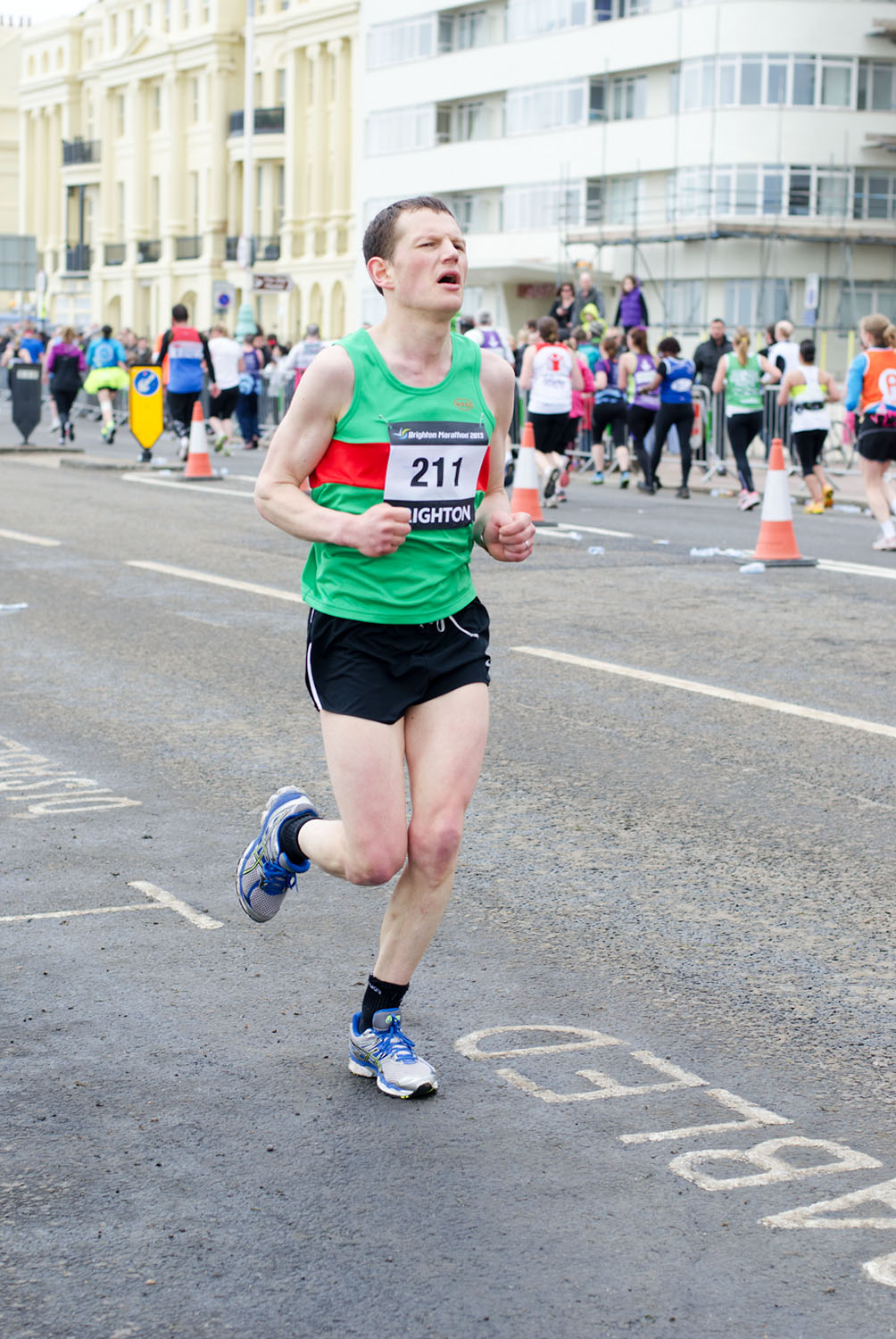  Brighton Marathon 2013 - Mile 24.75 