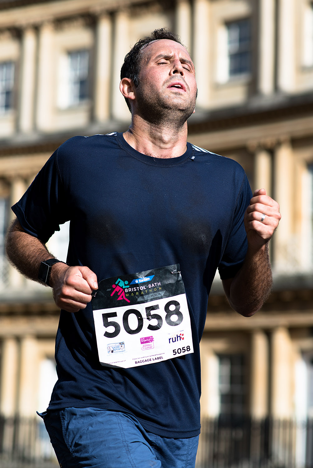  Bristol + Bath Marathon 2015 - mile 25 