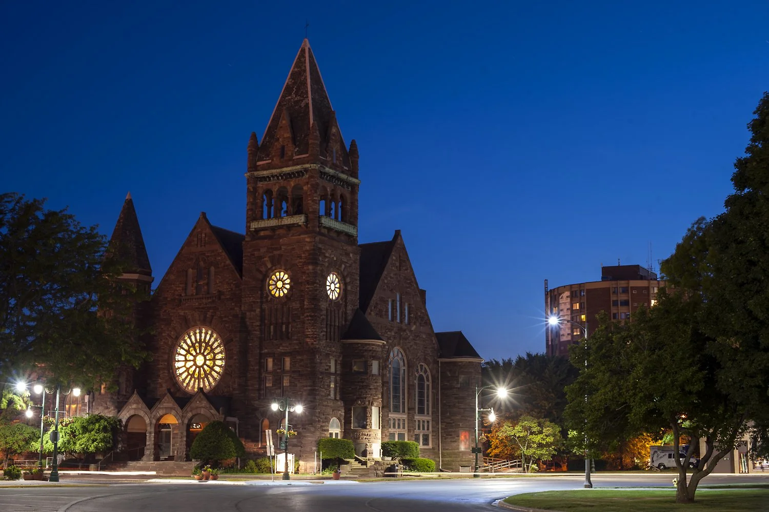  “Central Congregational Church” Galesburg, IL  