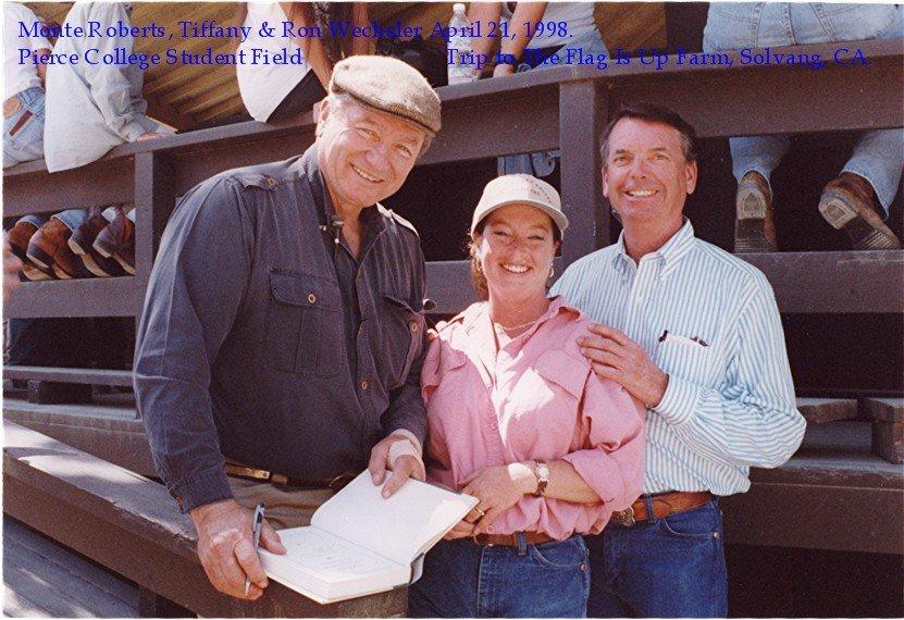 Monte Roberts, Tiffany & Ron Wechsler 1998