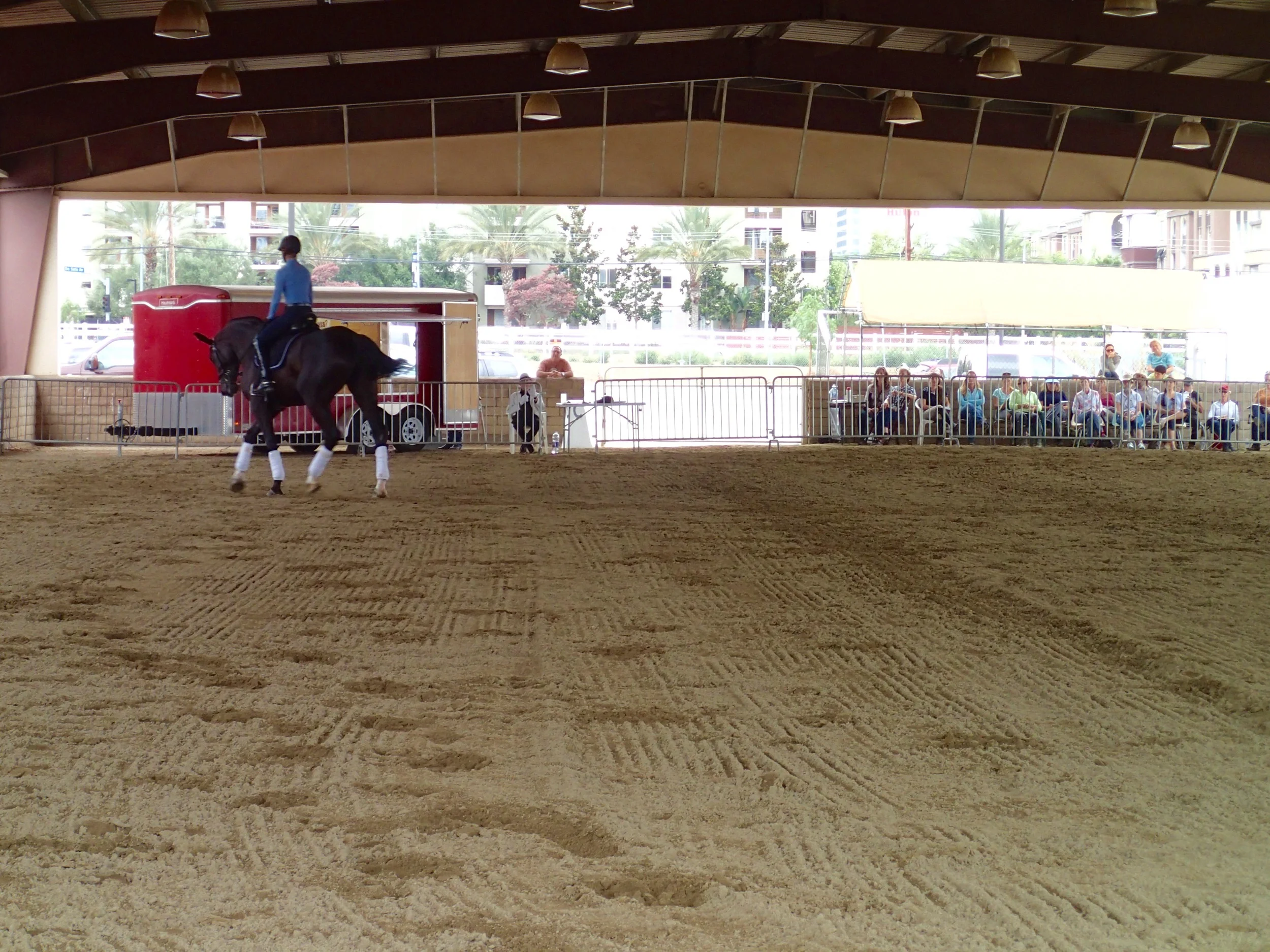 Covered Arena in use for seminar