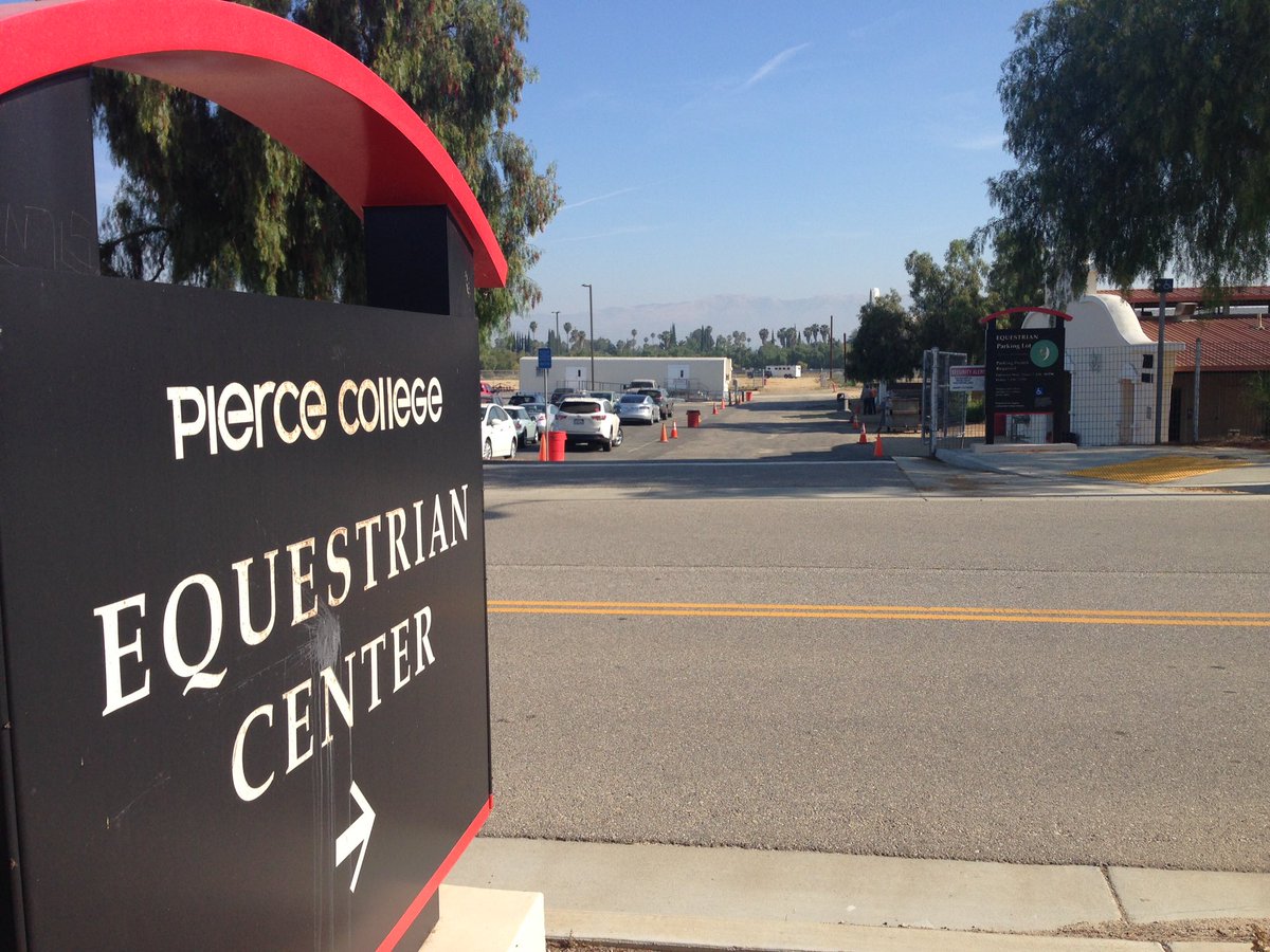 Entrance to Evacuation Center June 2016