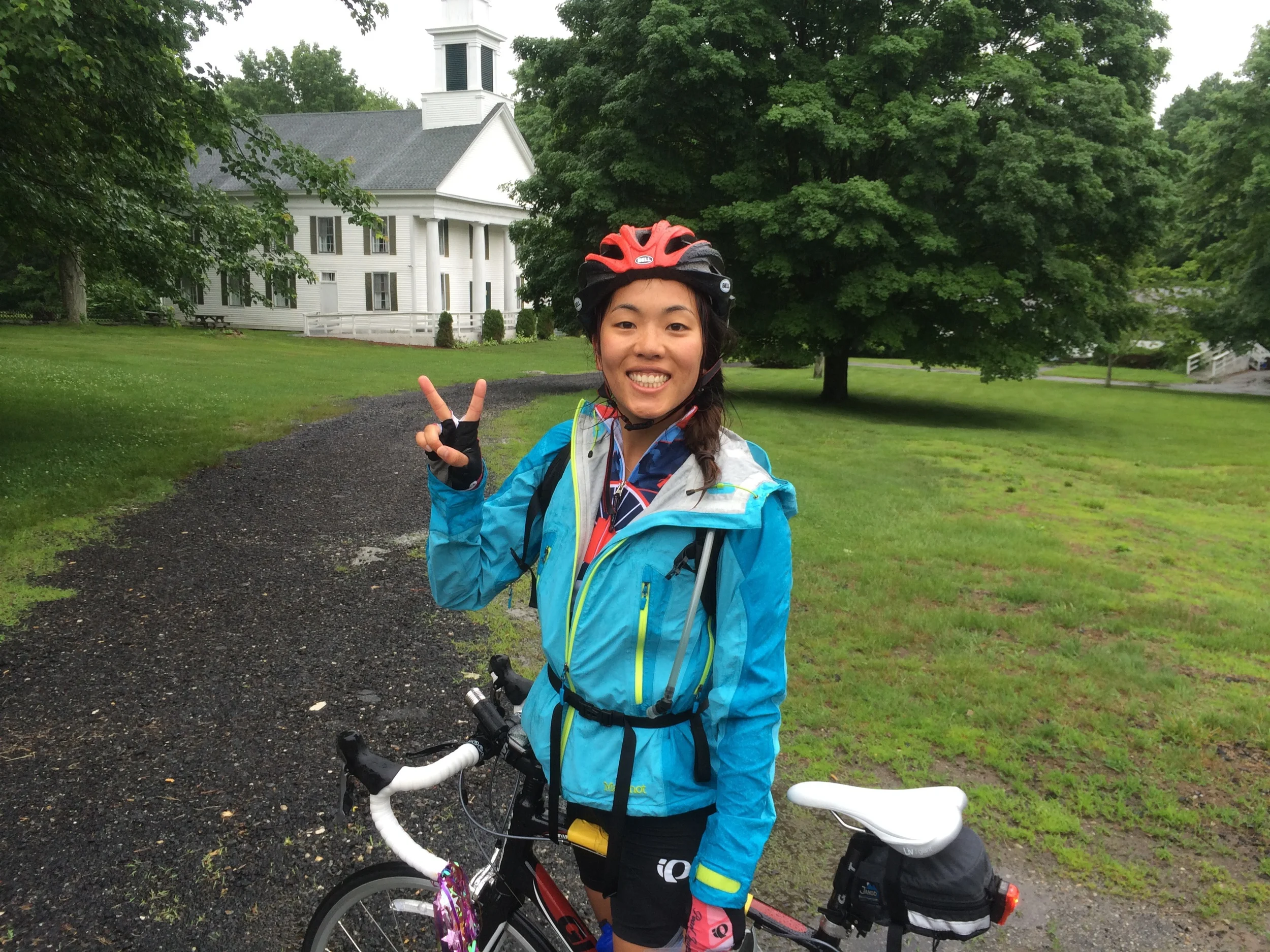 Day 2: riding in torrential rain!