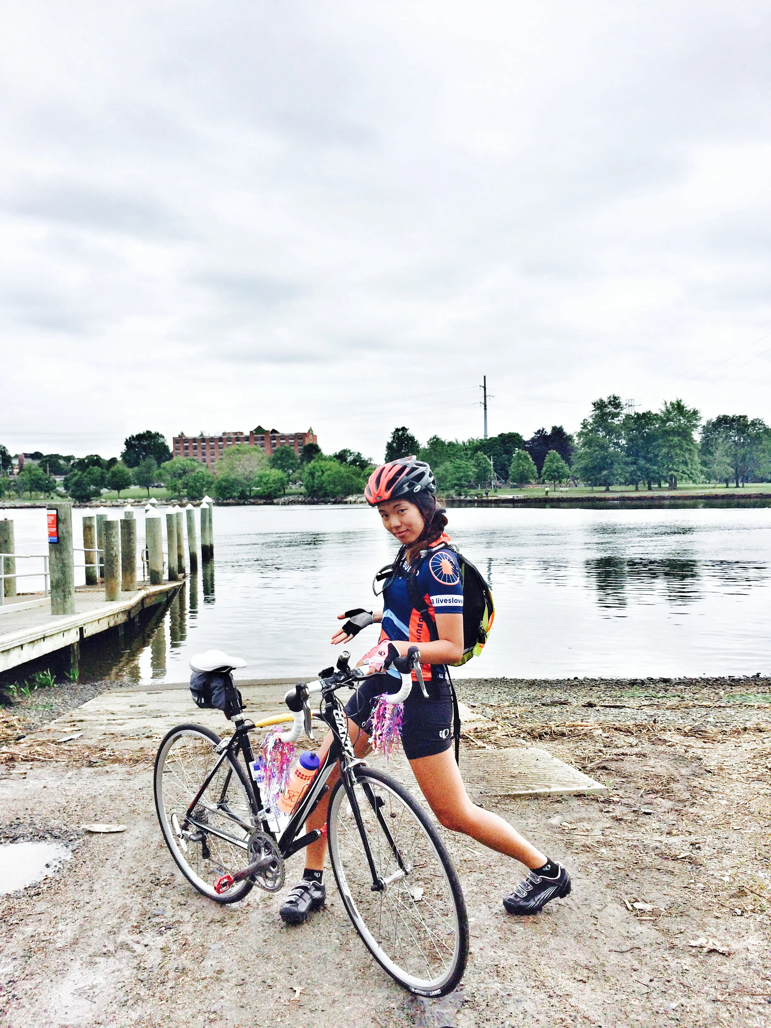 Trying to be as snazzy as my bike