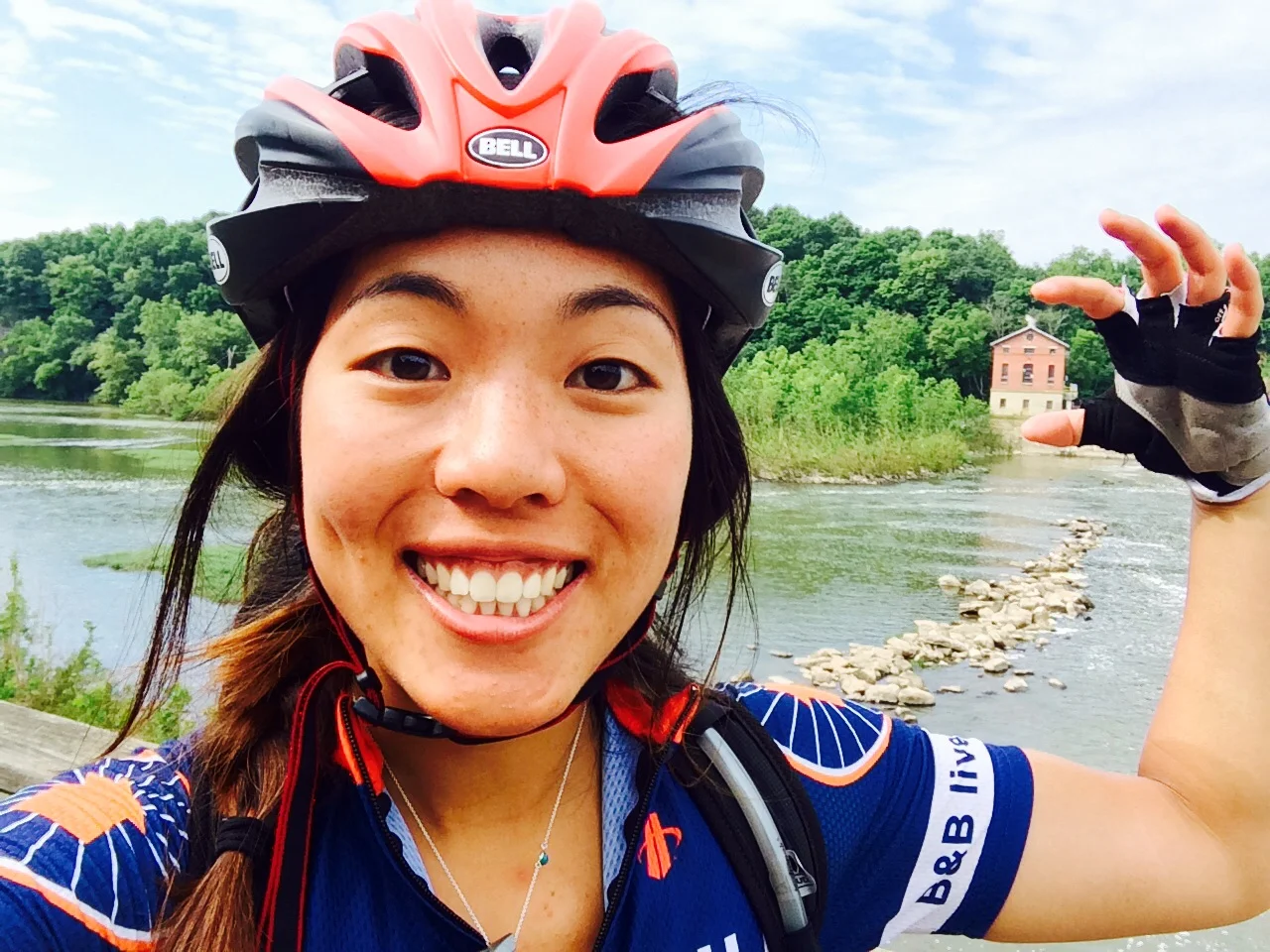 A dam along the Potomac River!