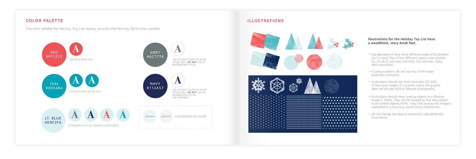 I refined a cohesive style guide based on an exploratory style guide by Laura Walczak and initial work by Alyssa Johnson
