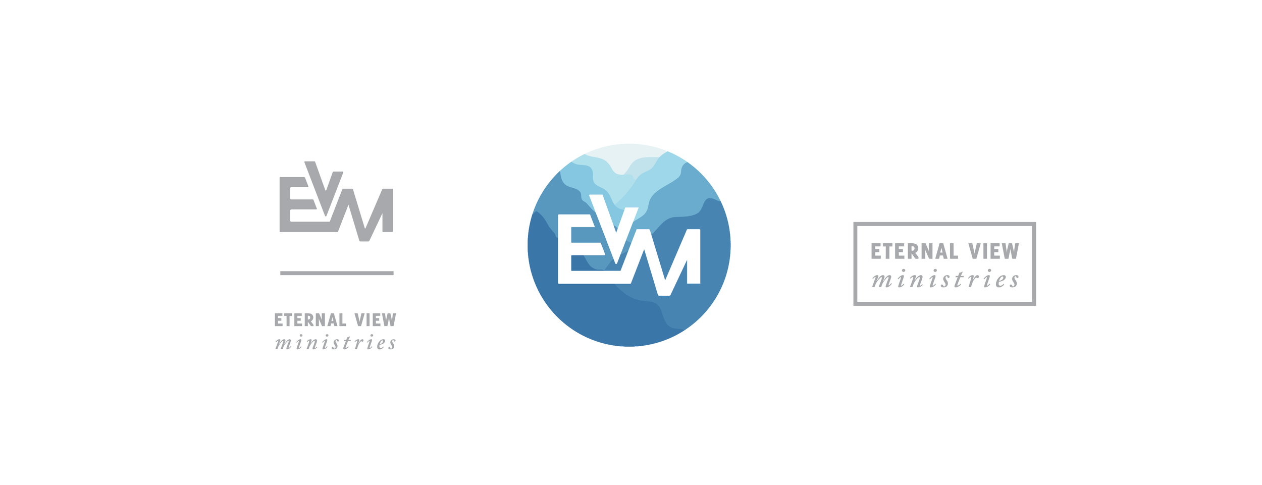 Logo options for a local service-focused non-profit.