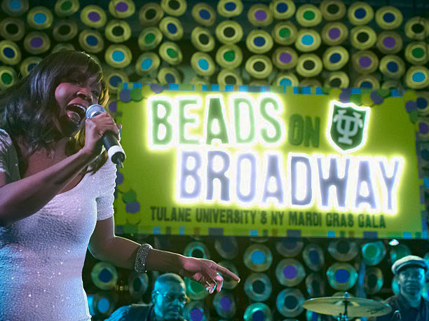 Beads on Broadway for Tulane University