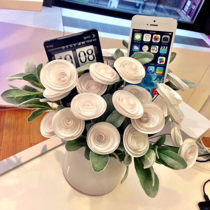 Paper Flowers for Lyve Product Launch