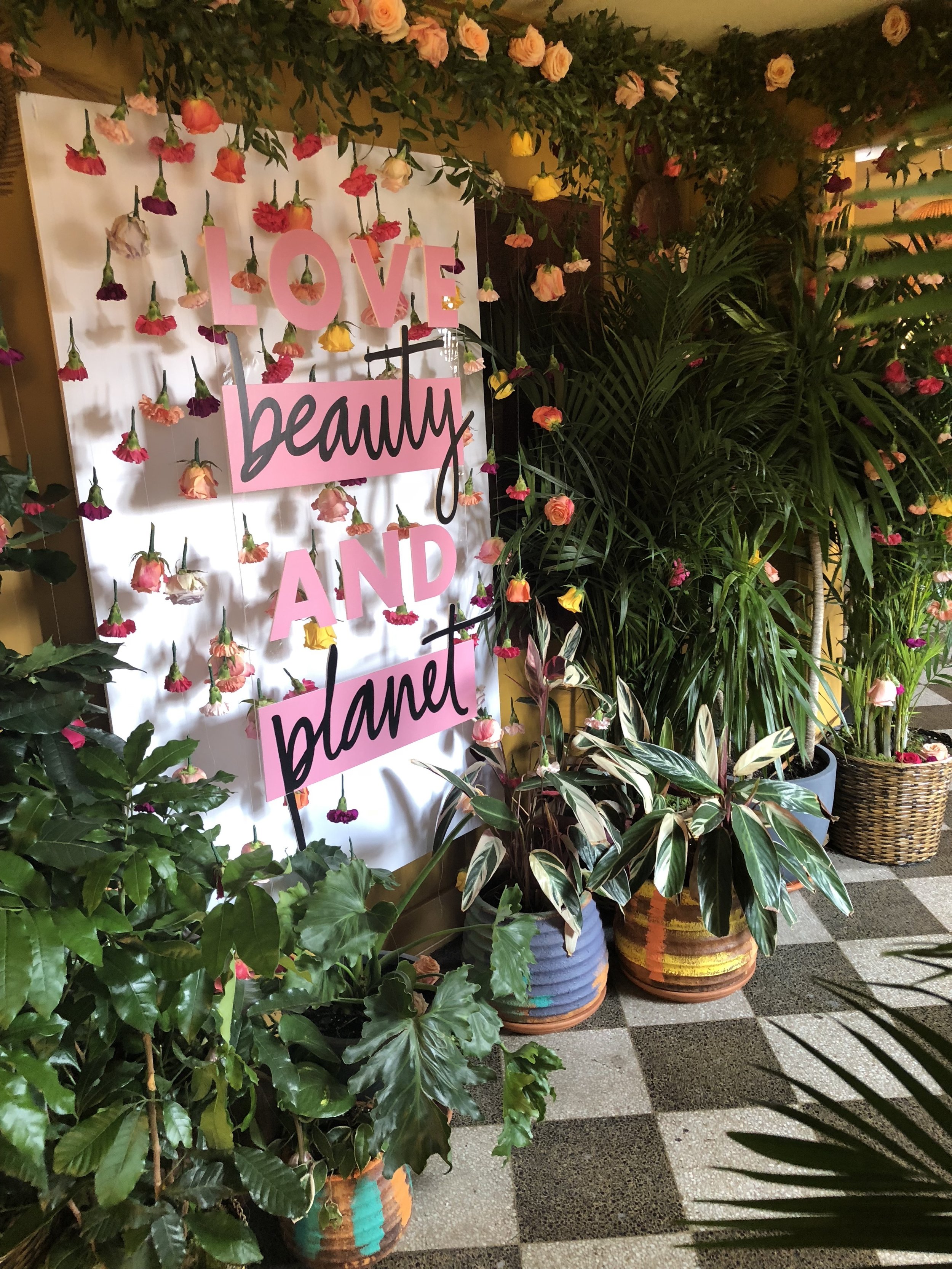 Love beauty and Planet Launch