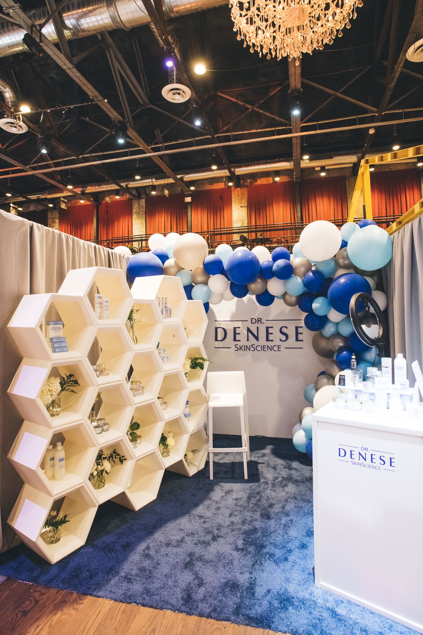 QVC Beauty Bash at The Fillmore, Booth Production for Dr. Denese. Photo: @DRUF