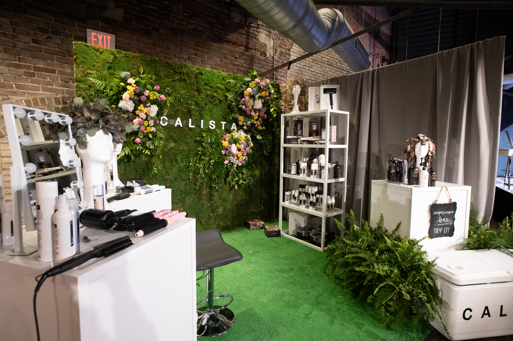 QVC Beauty Bash at The Fillmore, Booth Production for Calista. Photo: @DRUF