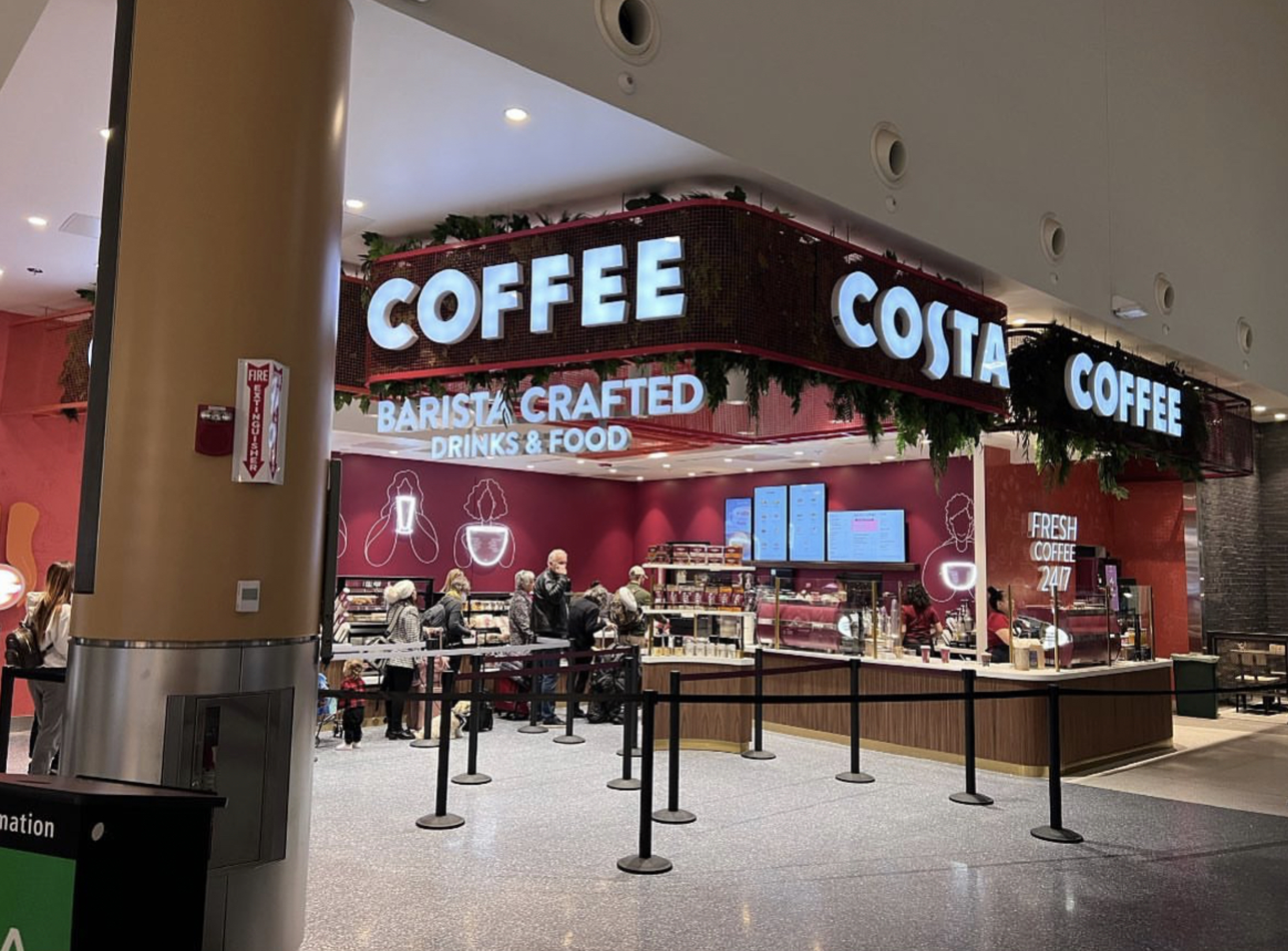 Costa Coffee at Seattle-Tacoma International Airport