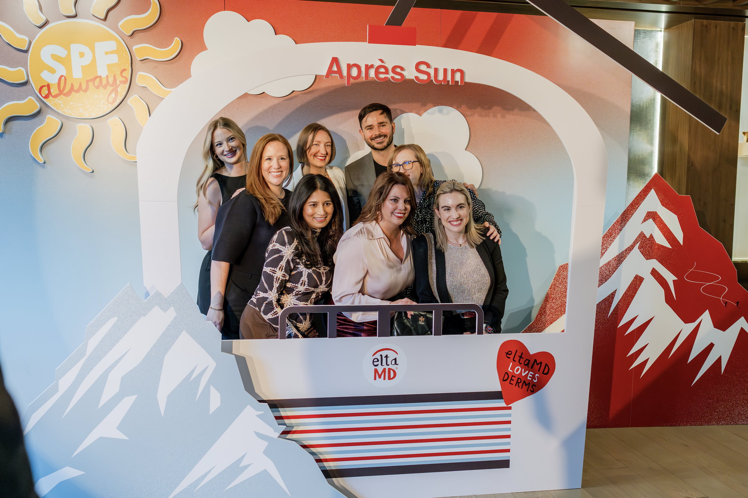  We brought Après Sun to AAD for EltaMD Skin Care  