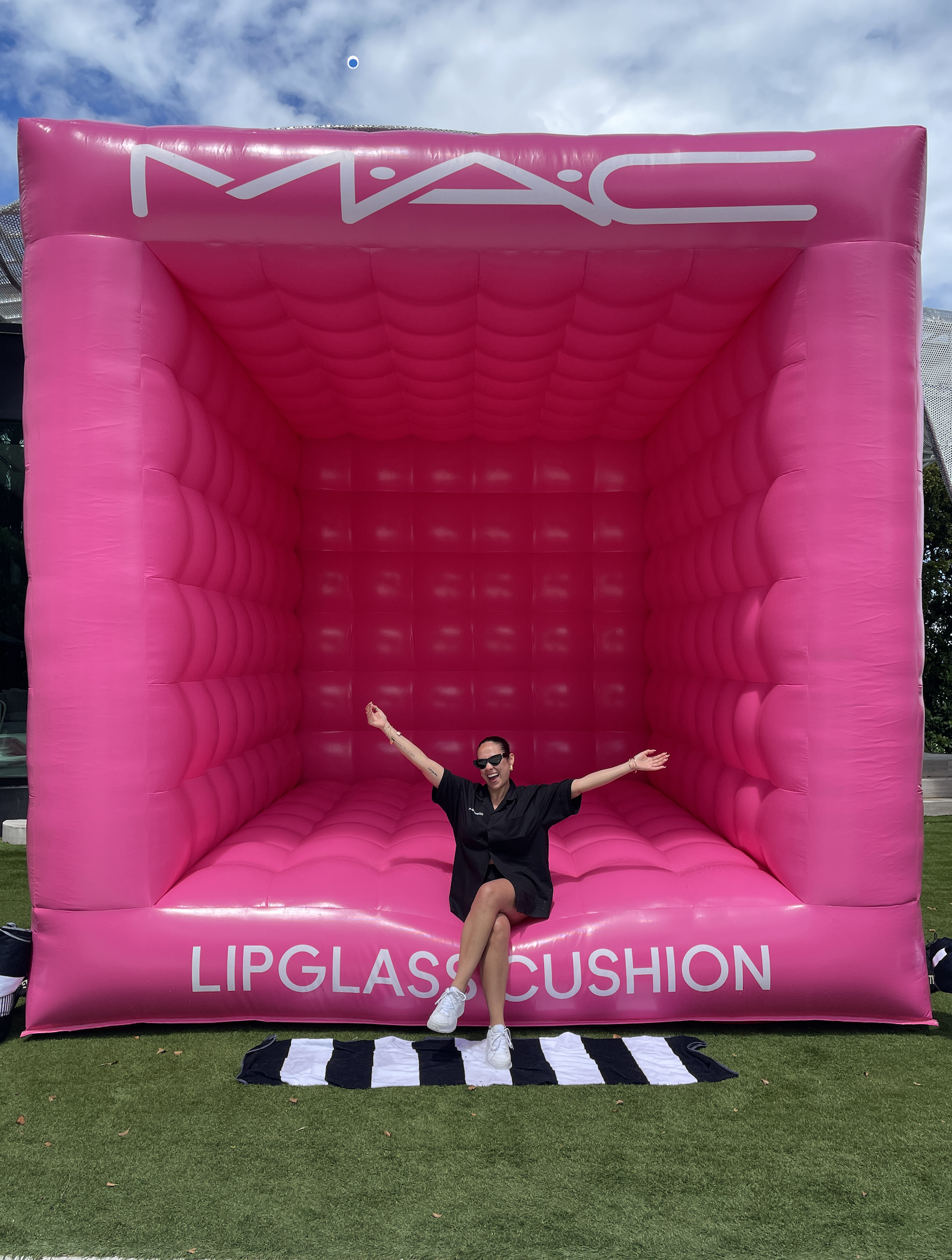  For the launch of MAC Cosmetics Lipglass Cushion, we created a multi-city experience across LA and Miami, complete with playful installations, bouncy moments, and interactive stations designed to shine. 