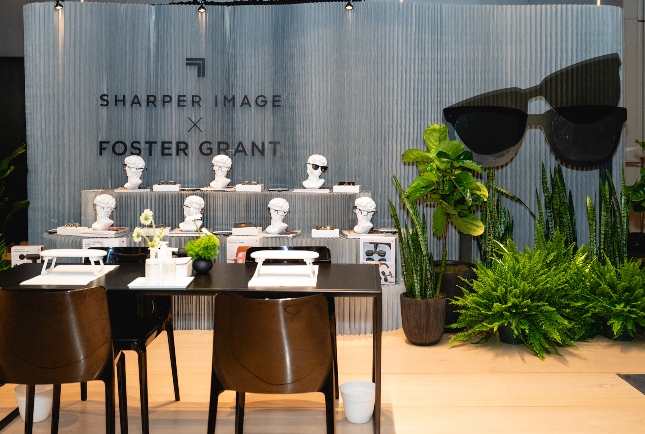 For FGX international, we developed an immersive event with dedicated brand stations that brought each brand’s personality to life through interactive elements, including custom embroidery at Wrangler, a photo-worthy stage moment at True Religion, p