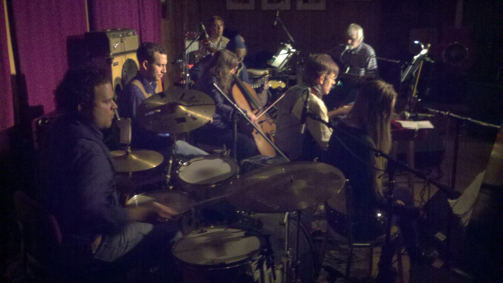 Duke McVinnie Band (orchestra) featuring Malcolm Burn and Sandrine at The Bearsville Theater in Bearsville NY