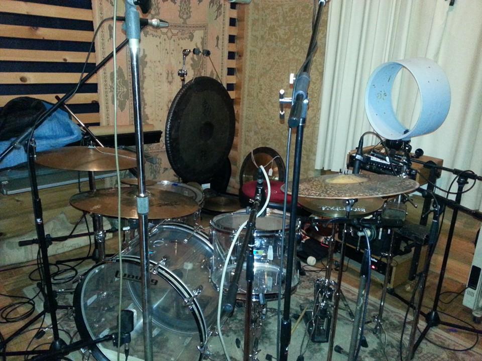 Recording at Dreamland Recording Studios in Hurley NY for Duke McVinnie