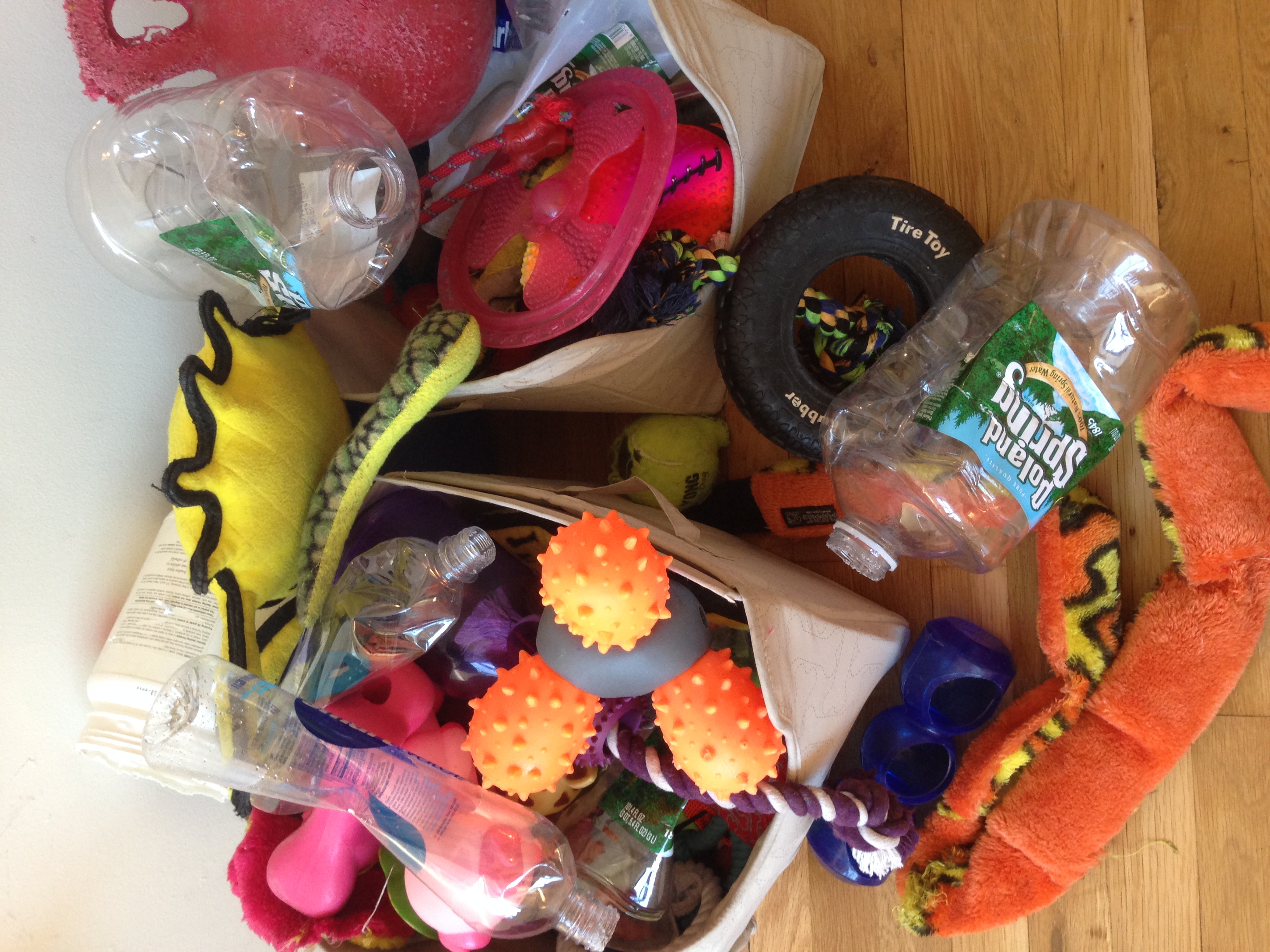 Ru's pile of toys
