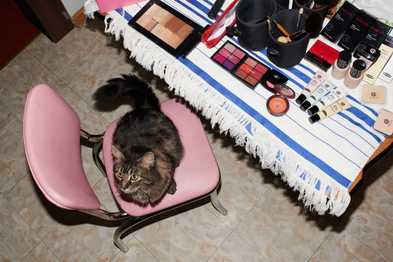 Makeup: MAC , Chanel , Koh Gen Do , Kat Burki