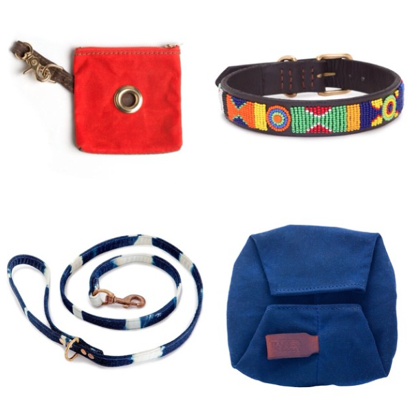 Clockwise top left: Found my Animal, Kenyan Collection, Tanner goods, Beast and Babe all available at Dog & Co.