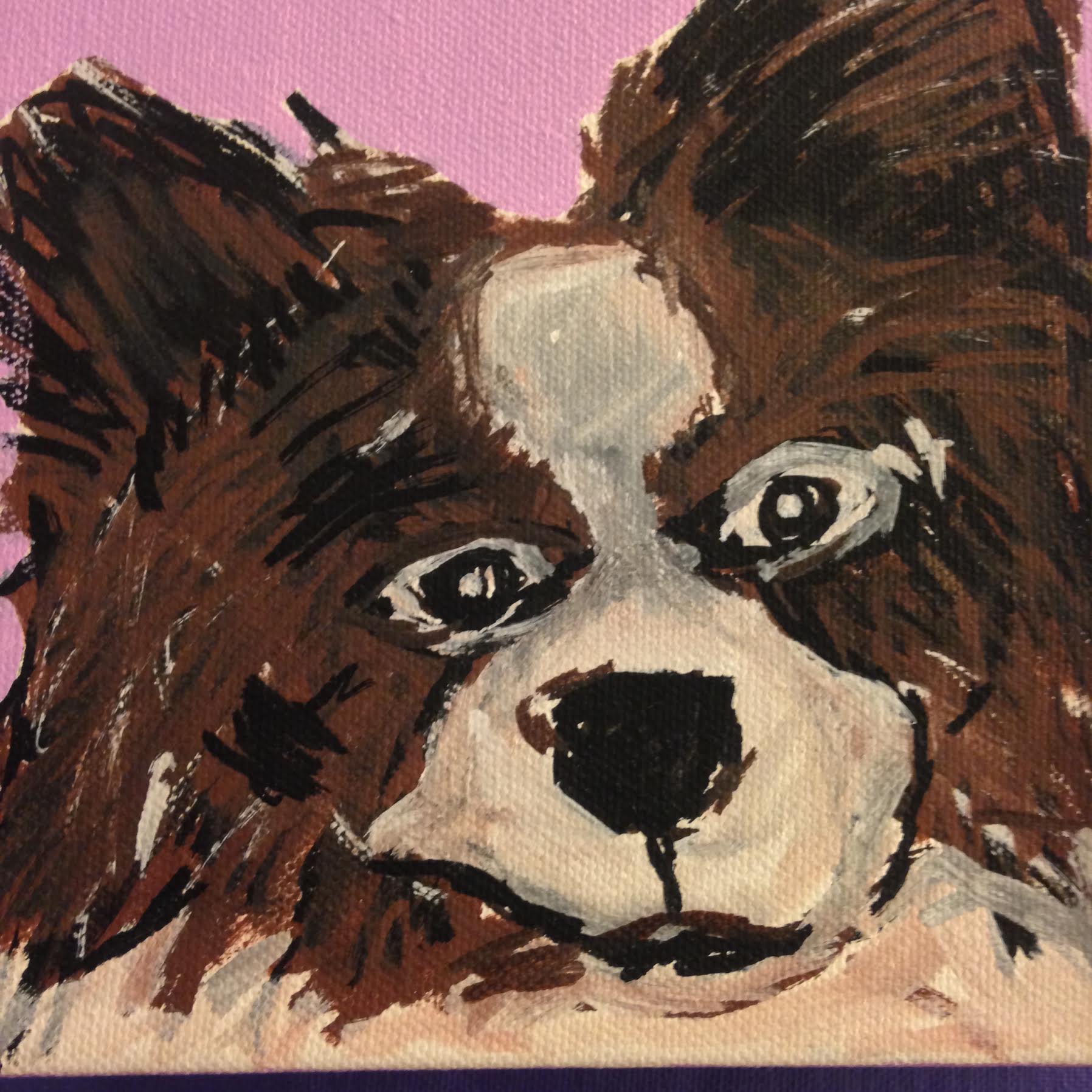 Eric Ginsburg has a huge soft spot for dogs. He will paint yours at The ...