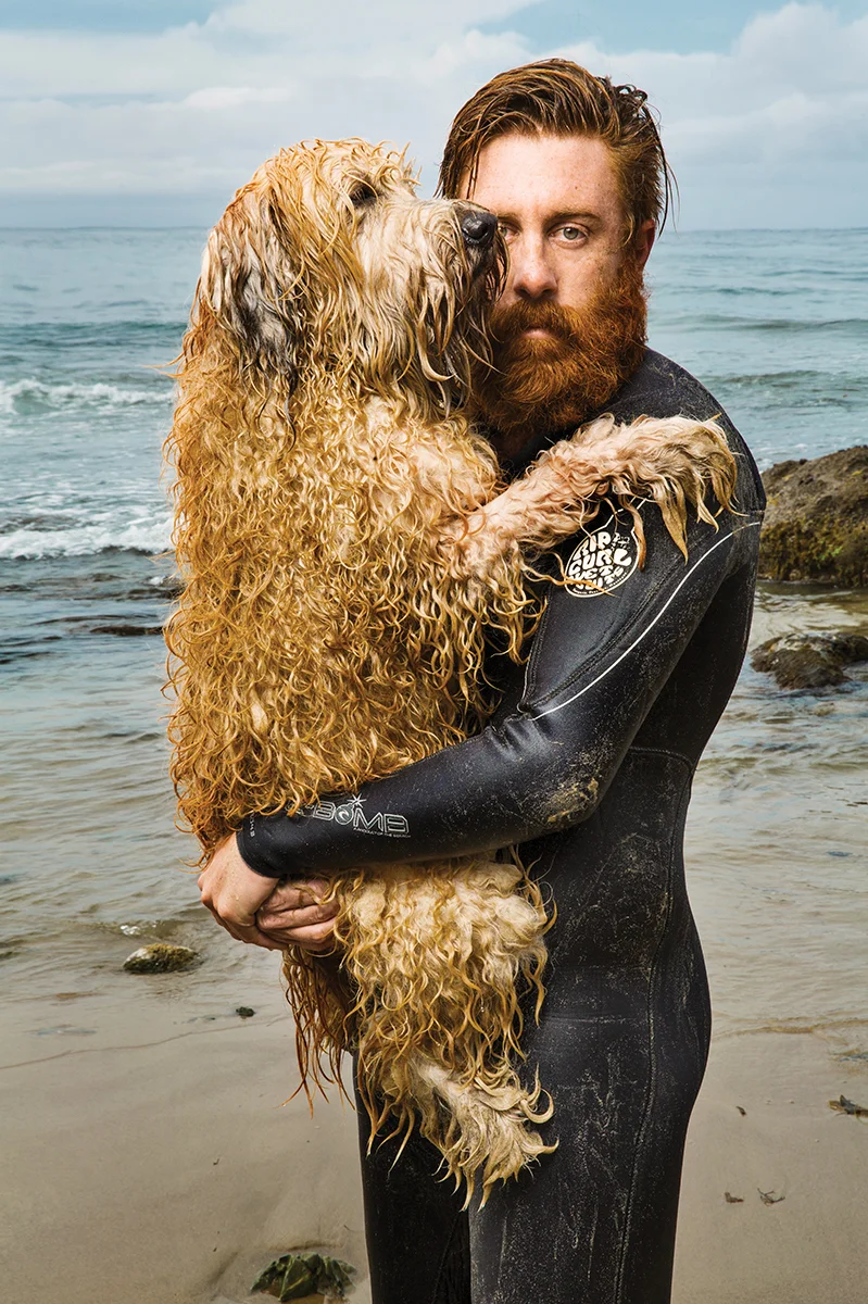 Nick Tooman and his beast Russell