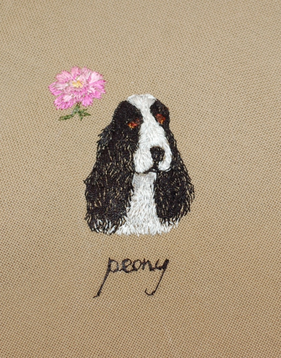 Elizabeth Knight will embroider her way into your heart #woof