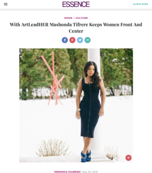 With ArtLeadHER Mashonda Tifrere Keeps Women Front And Center