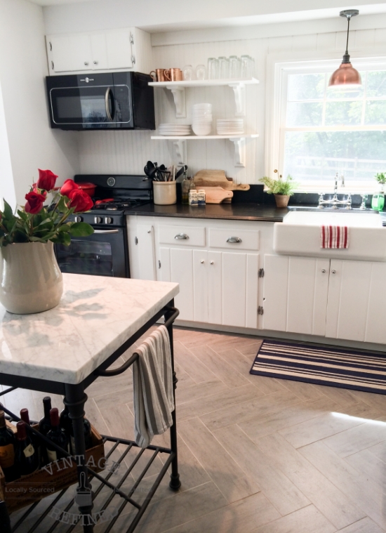 Vintage Refined Kitchen Makeover Reveal