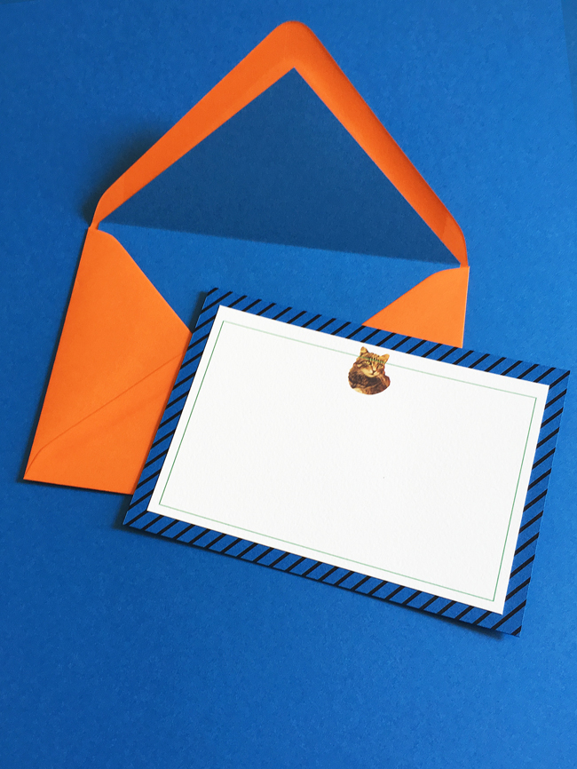 Writing cards with cat motif.jpg