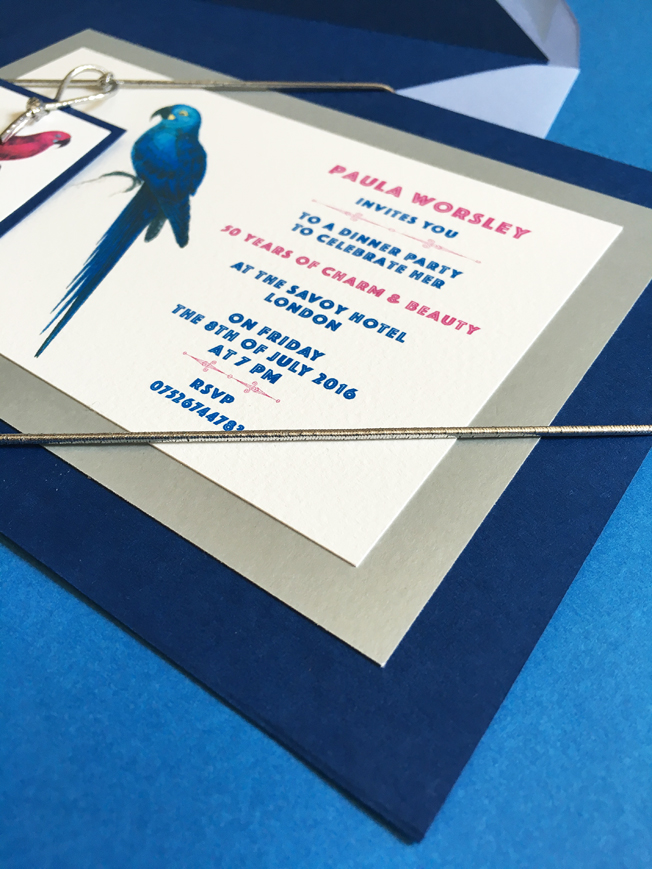 Personalised invitations with parrots.jpg