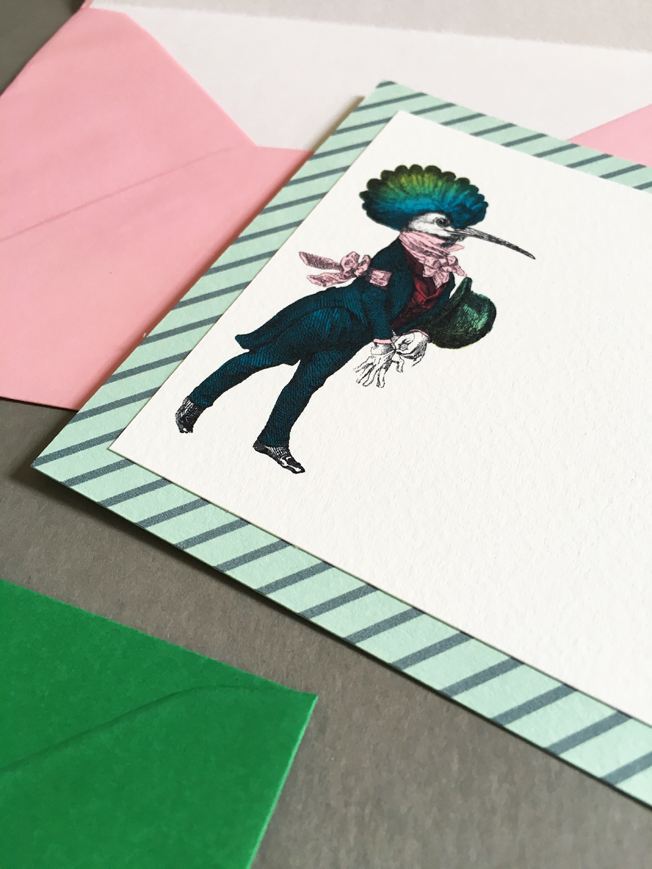 Writing cards with dandy bird.jpg