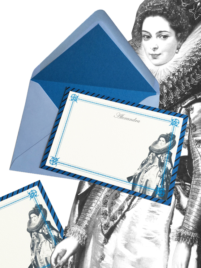 Mrchesa Spinola Doria writing cards.jpg