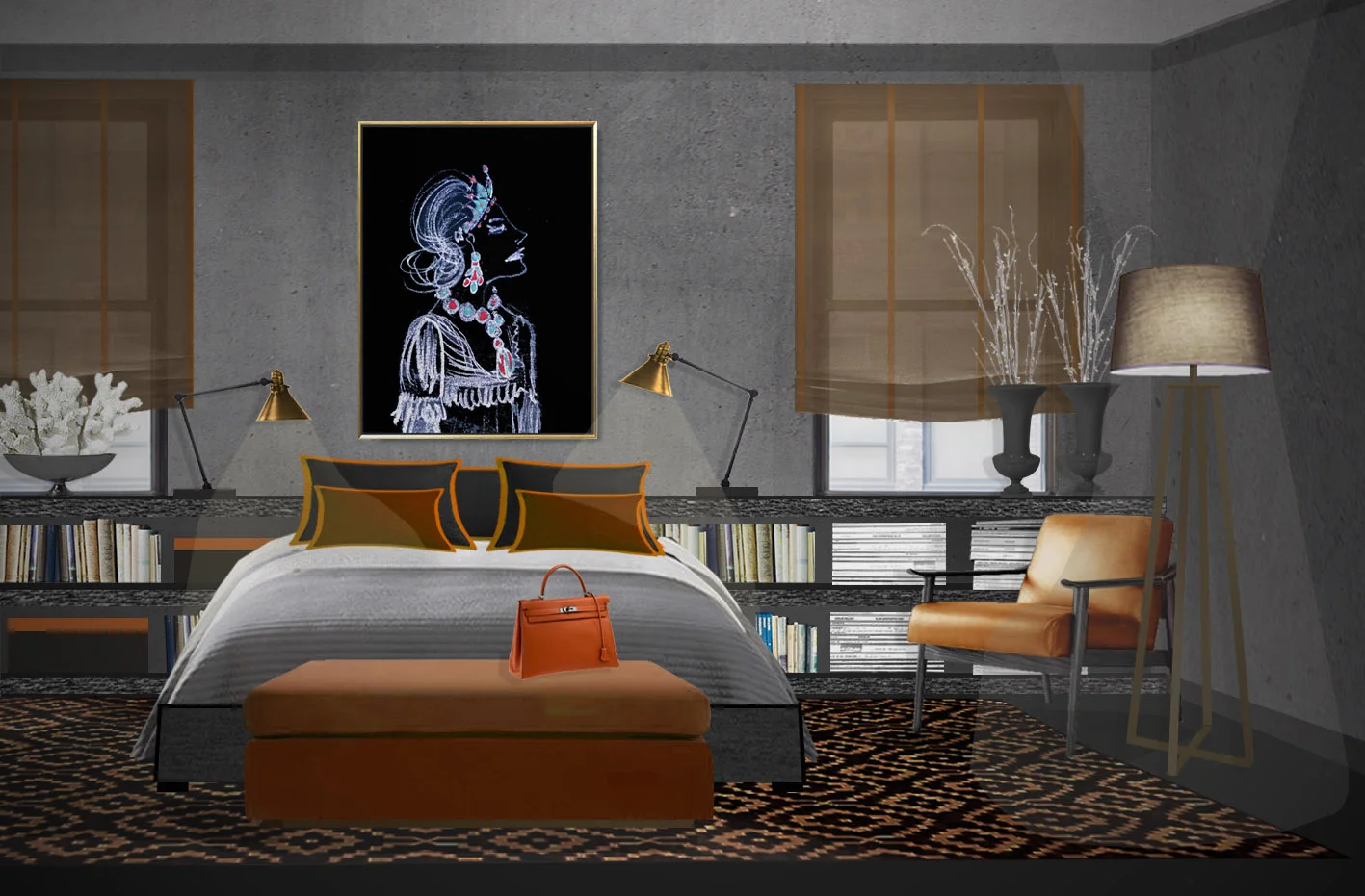 Classic art prints for contemporary interior design.jpg