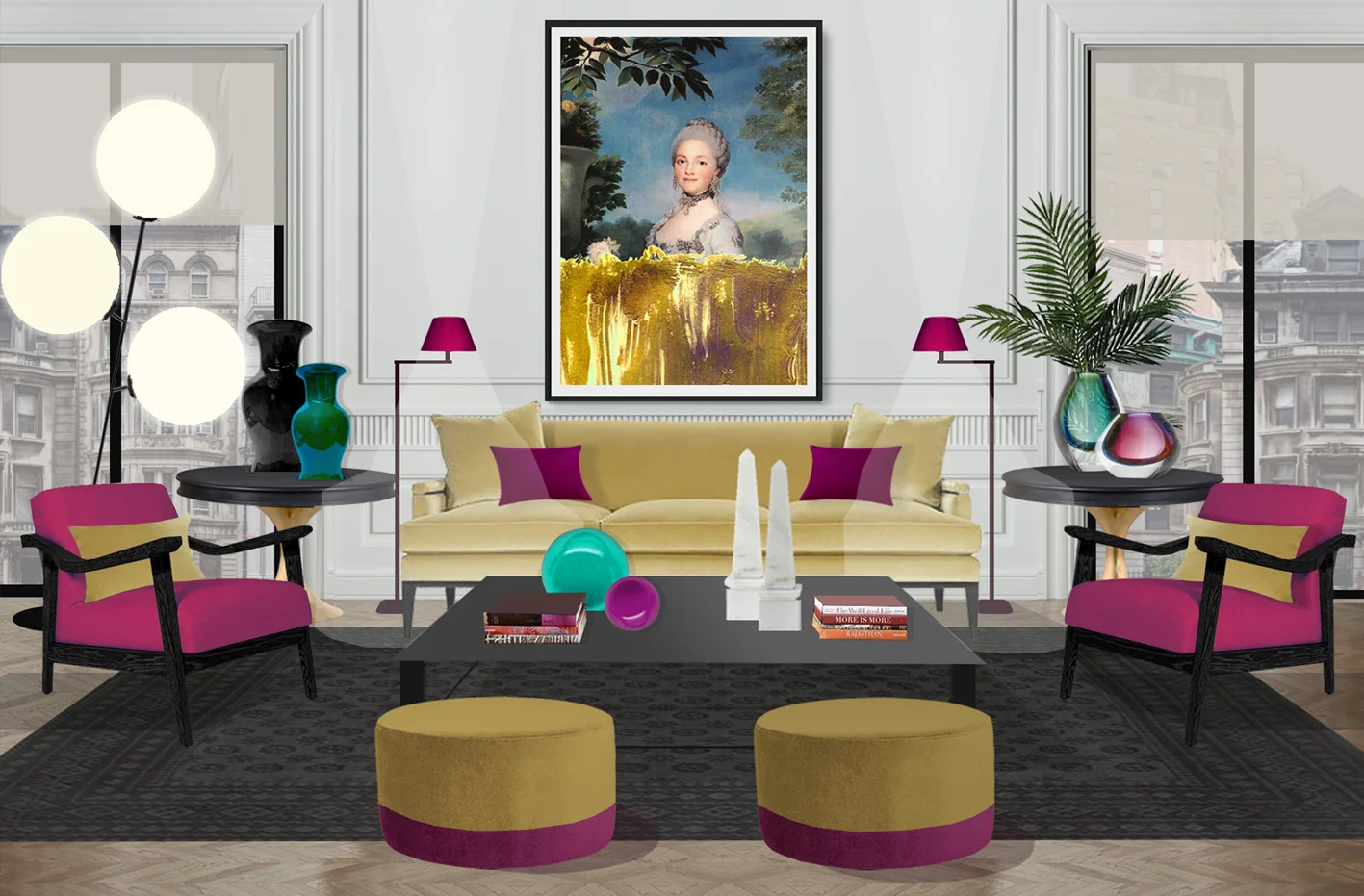 incredible interiors for unique original art pieces.jpg
