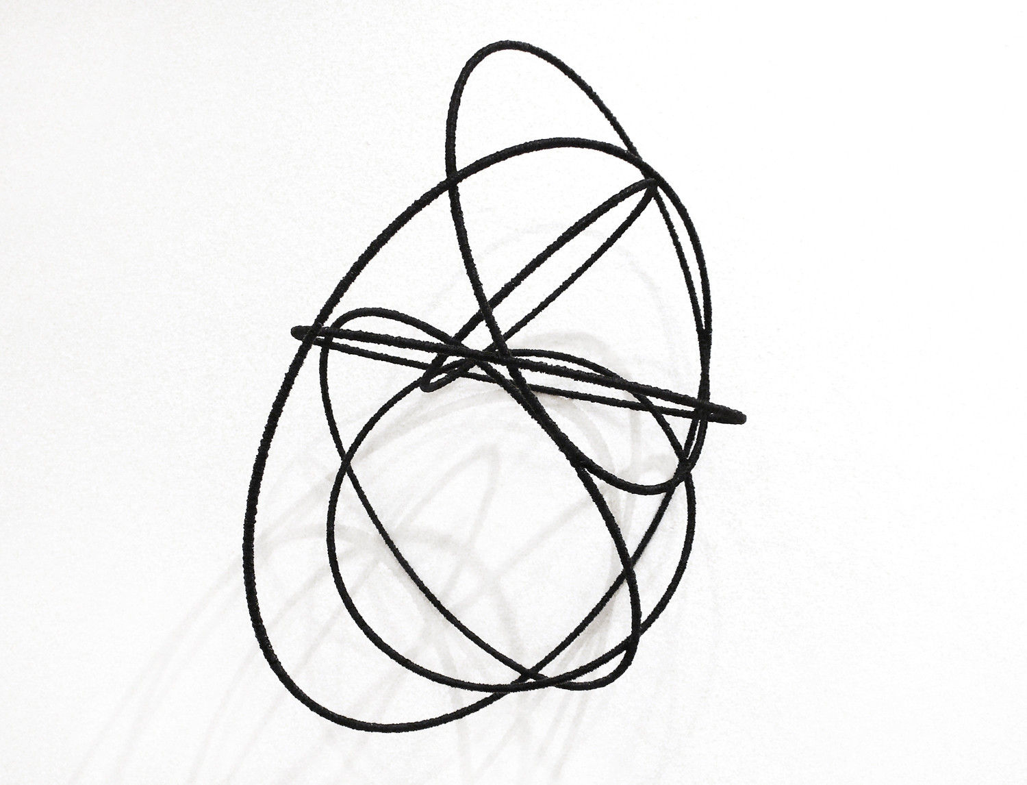   Island l,  2012, metal, wire, diameter ca 30cm 