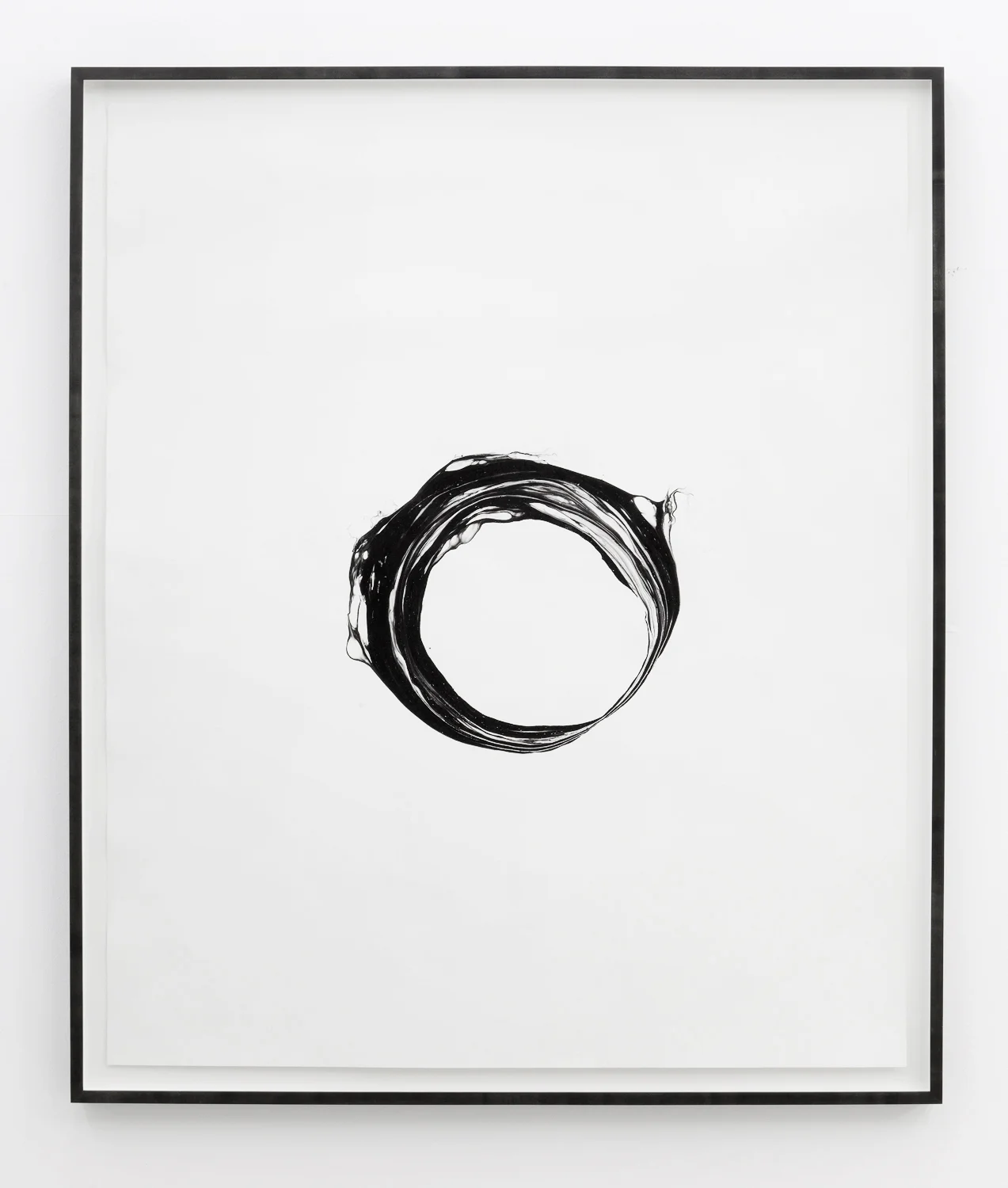 Corona V , 2012, ink on paper, 151 x 125,5cm