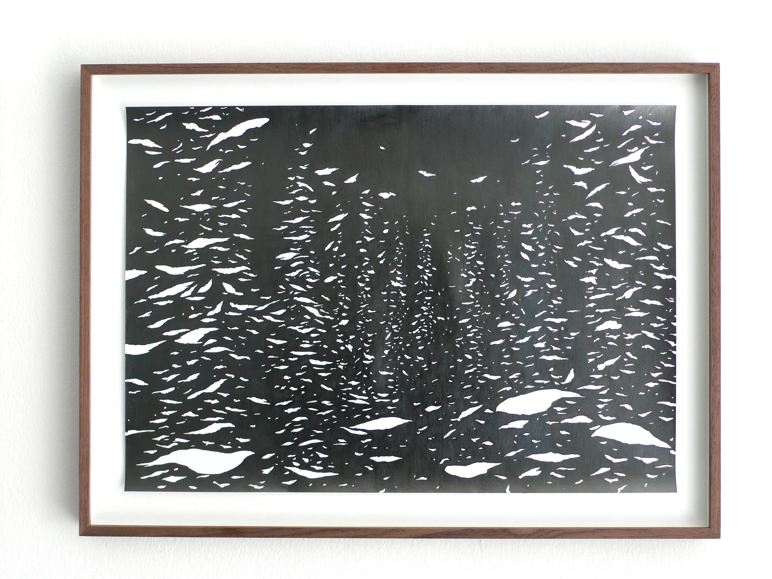 Vision/ geodon, 2008, pencil on paper, 29,7 x 42cm