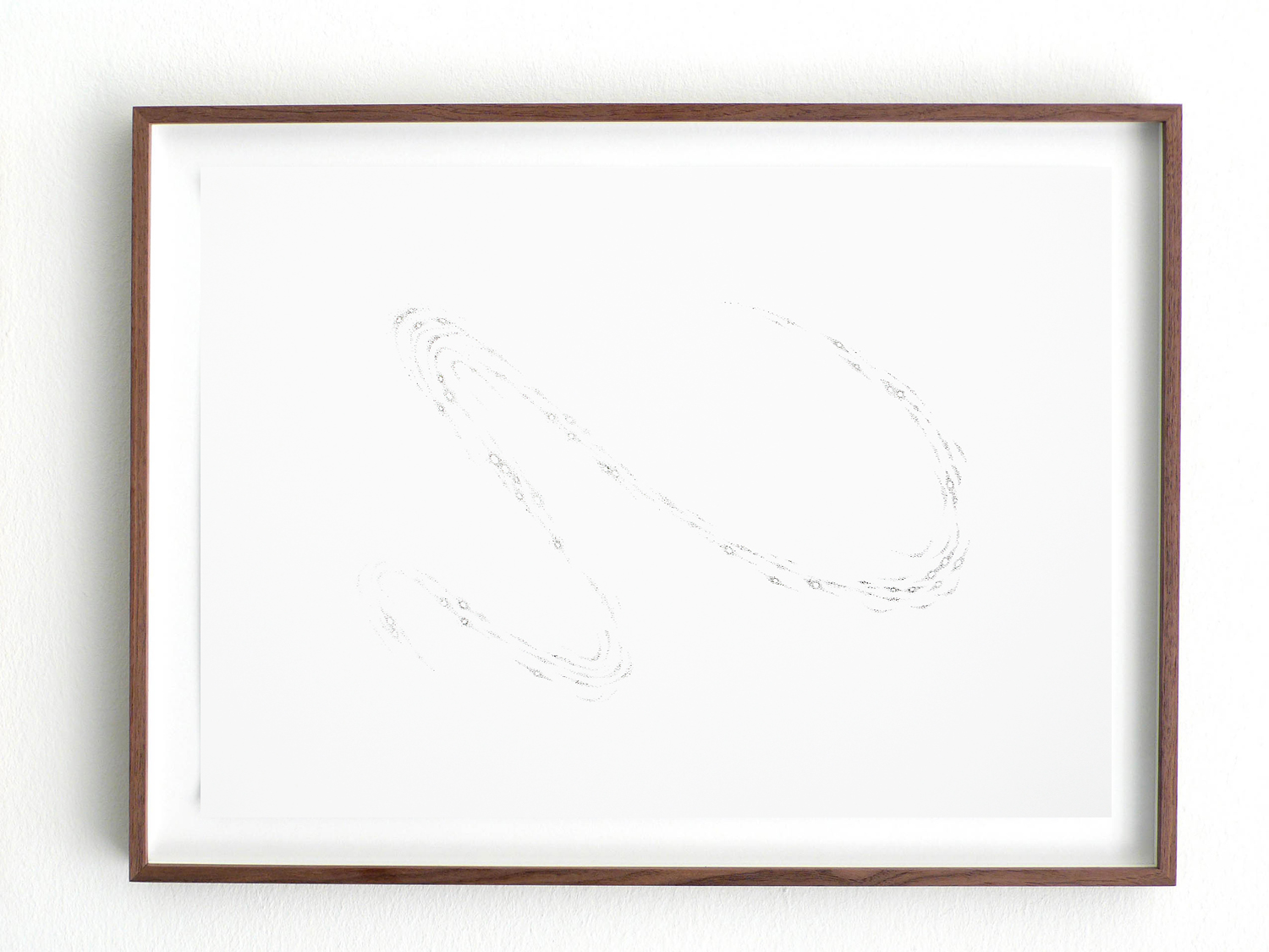   Vision/ compa, 2008, pencil on paper, 29,7 x 42cm  